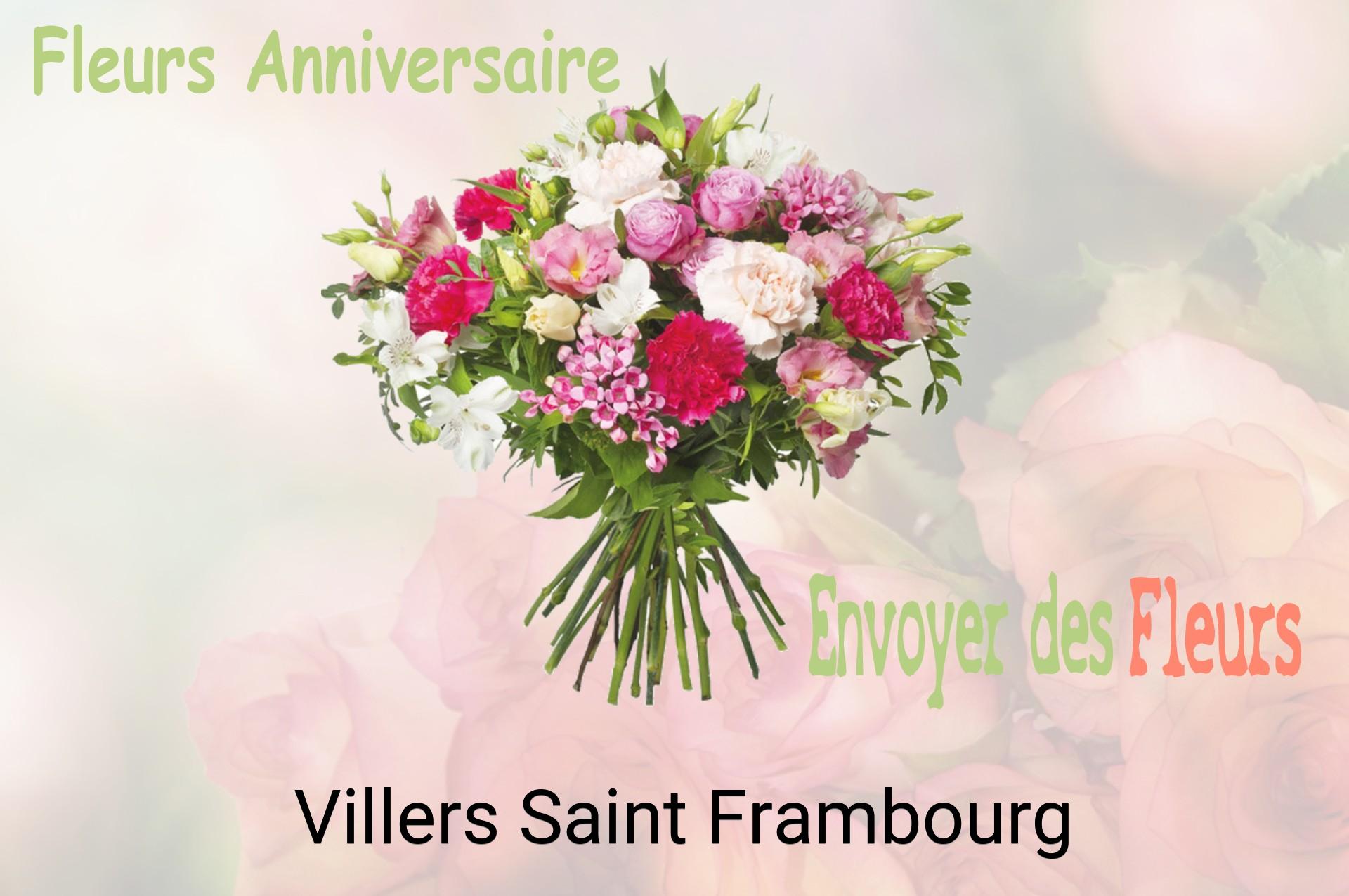 Bouquet de fleurs d’anniversaire livré à Villers-Saint-Frambourg