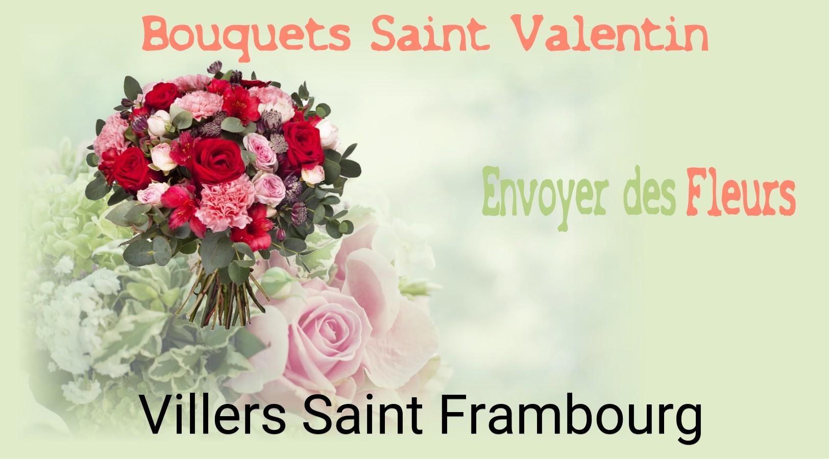 Roses de Saint-Valentin livrées à Villers-Saint-Frambourg